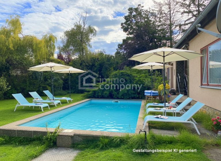 Gestaltungsbeispiel Swimmingpool