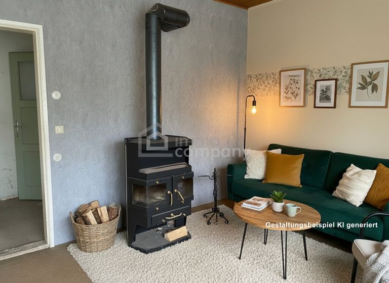 Gestaltungsbeispiel Kaminzimmer