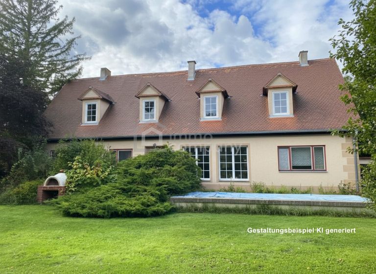 Gestaltungsbeispiel Gartenfassade