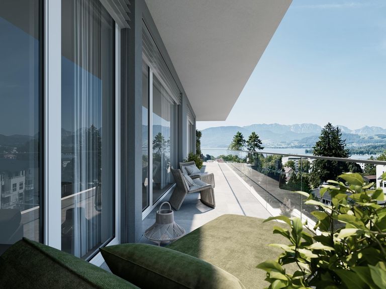 ZU MIETEN Penthouse Gmunden - Visualisierung