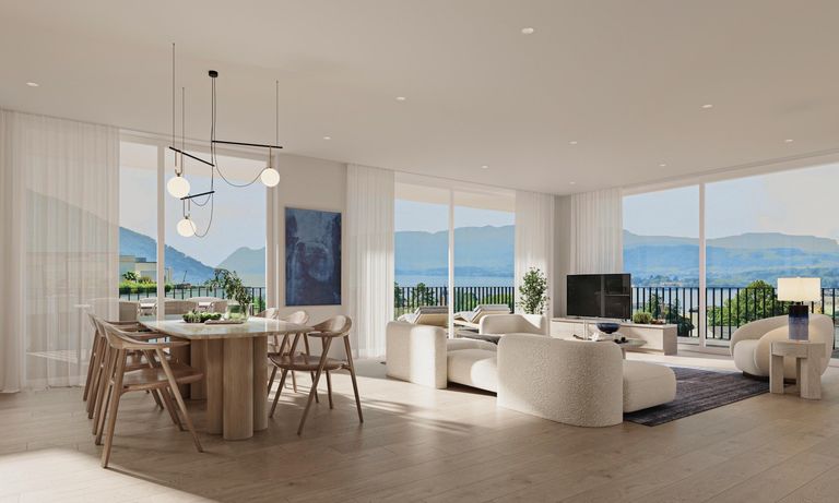 Visualisierung Wohnzimmer