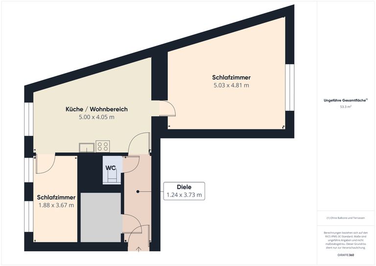 Grundriss Wien-Liesing