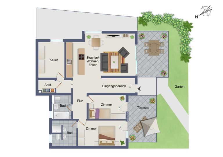 Grundriss (schematisch)