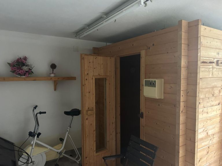 Sauna im Keller
