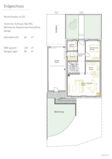 Haus 3 Planskizze EG