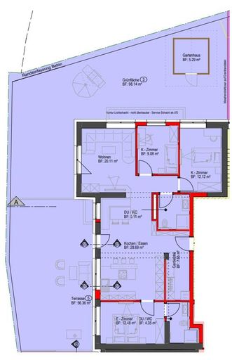 Pfunds - Grundriss - Top 5