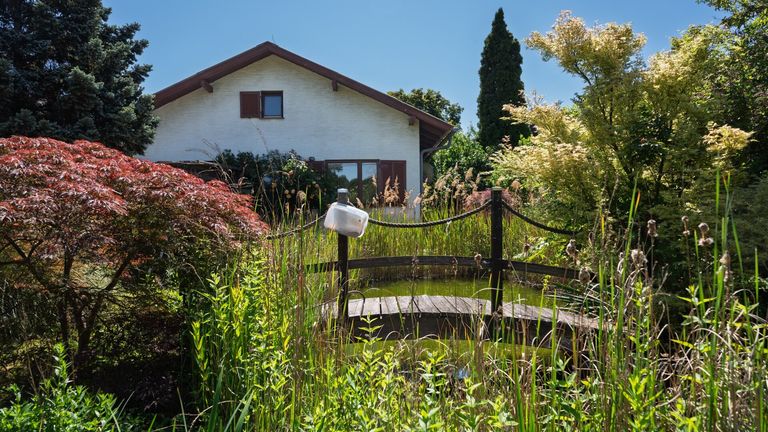 Hinterer Teil Garten