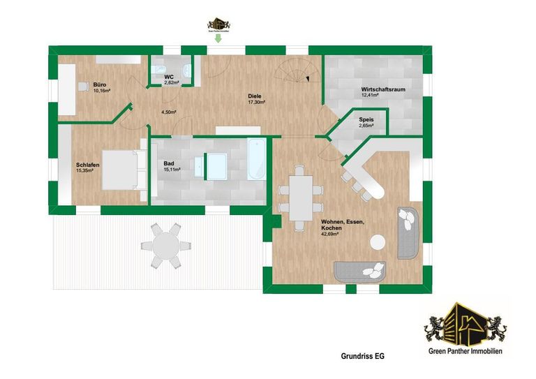 Grundriss EG