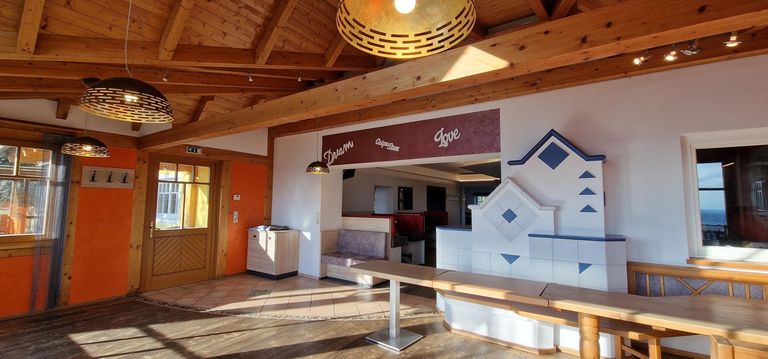 Sicht auf die Terrasse