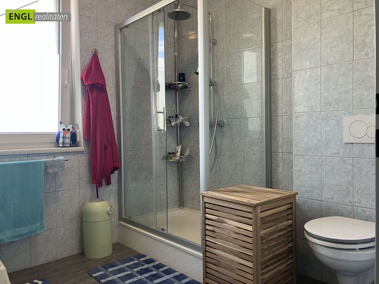 Badezimmer im Obergeschoss