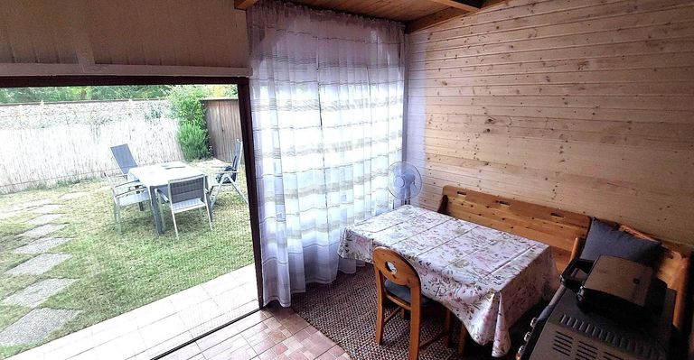 überdachte Terrasse