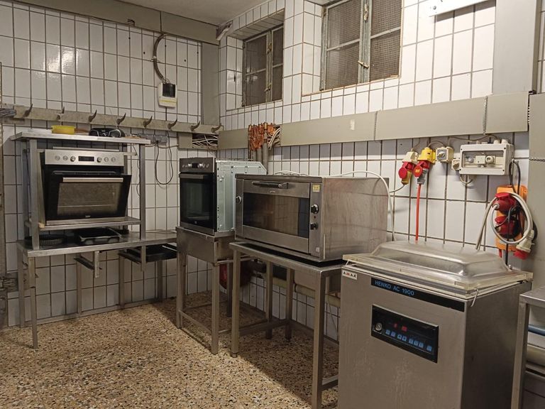 ehemaliger Produktionsraum