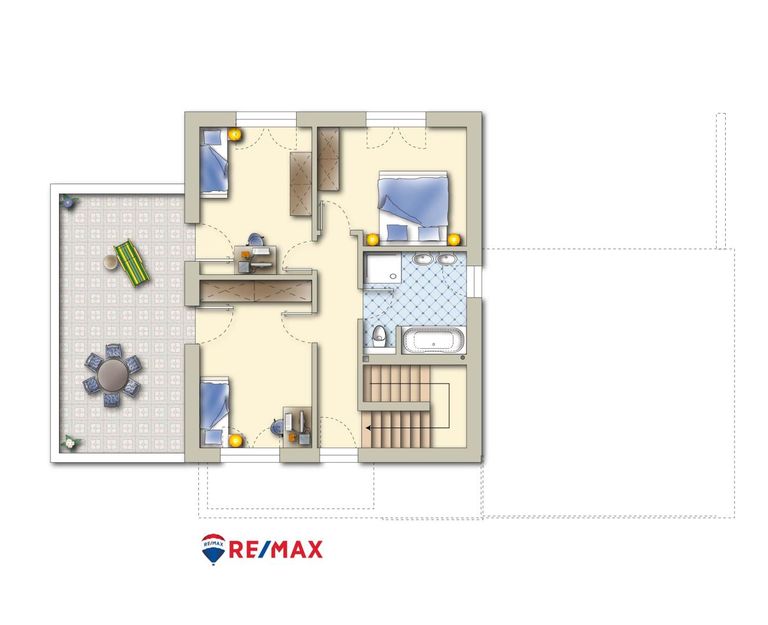 Grundriss Obergeschoß