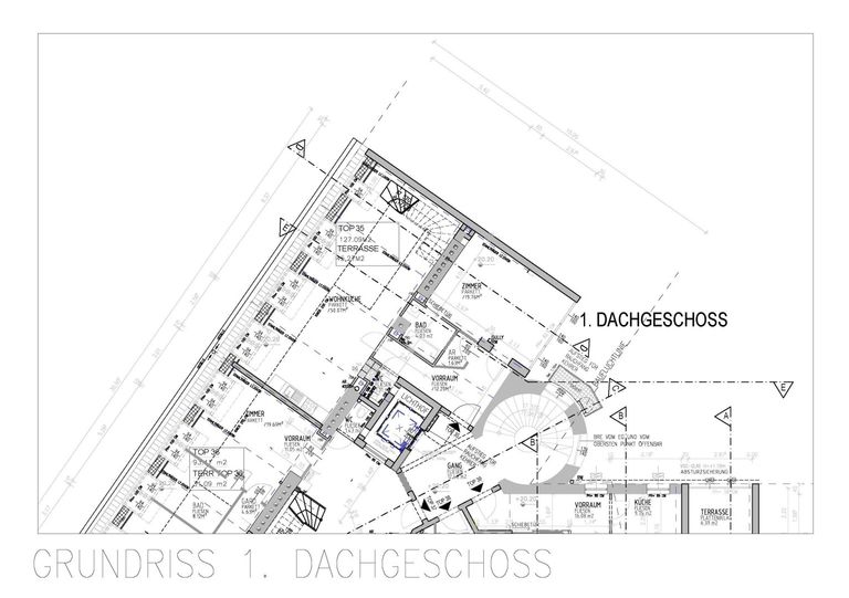 Plan 1. Dachgeschoss