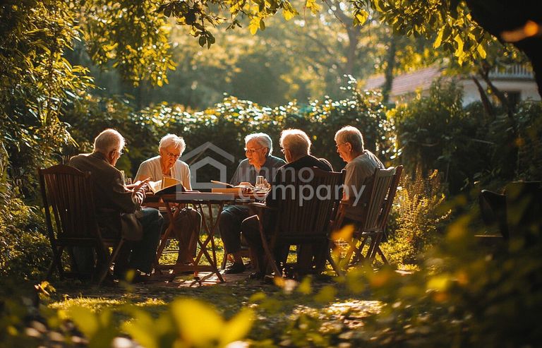 Zusammen im Garten - Symbolfoto von Stockcake