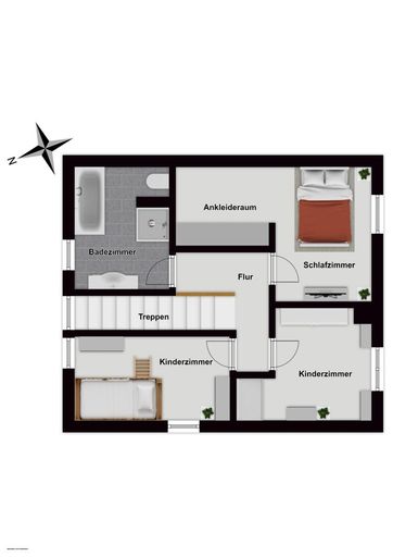 Grundriss Obergeschoss