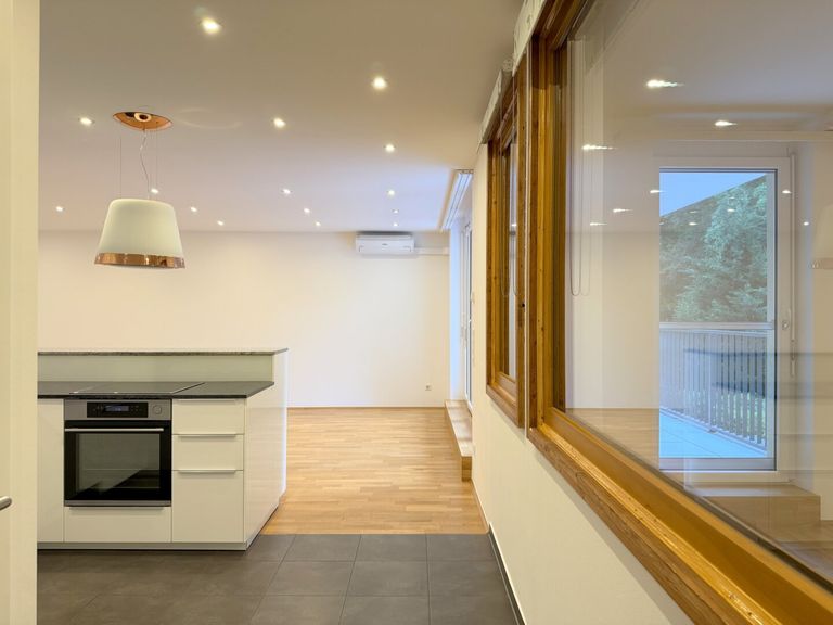 Blick vom Eingangsbereich