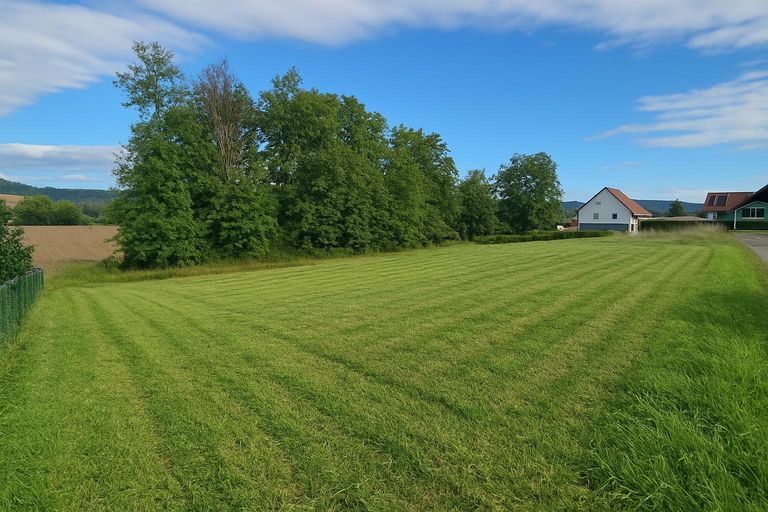 Grundstück ( mit Ki bearbeitet )