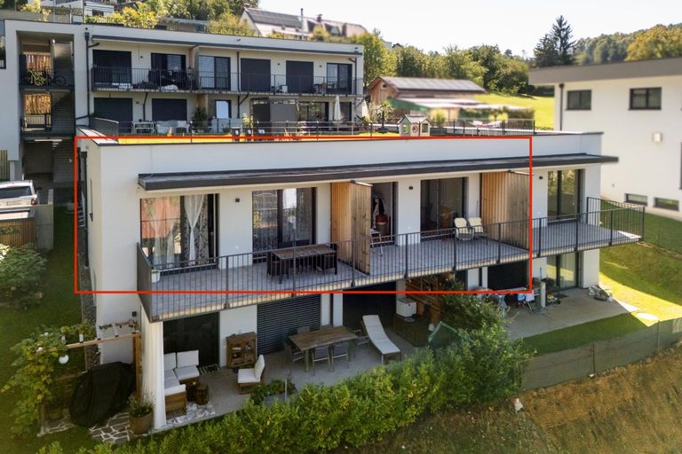 Außenansicht Balkone