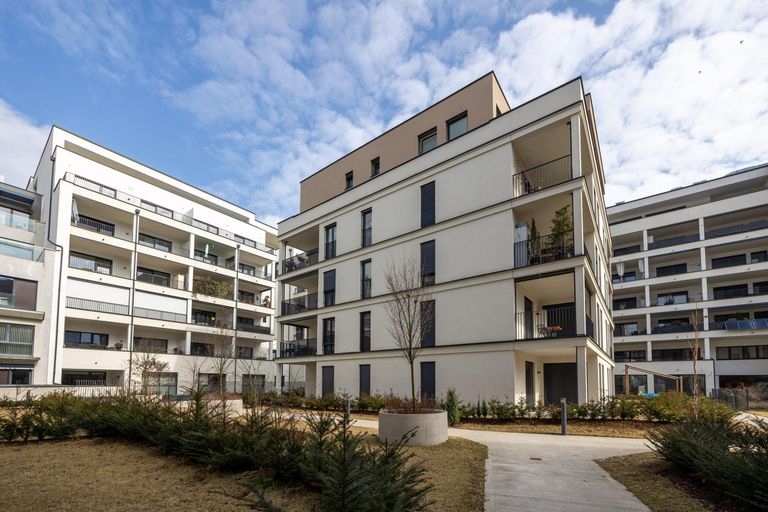Außenansicht Wohnanlage MAXPALAIS Villach