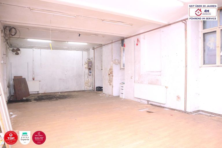 Durchsicht vom Mittelpunkt auf die linke Seite