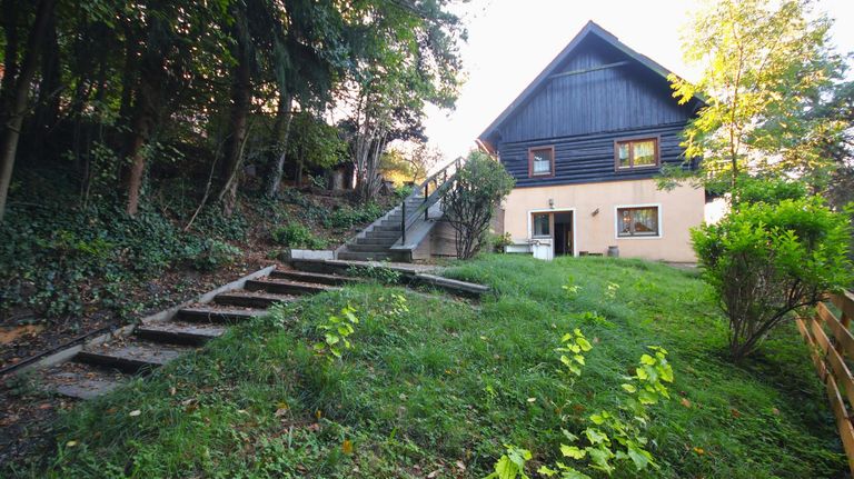 Ansicht Nord mit Garten