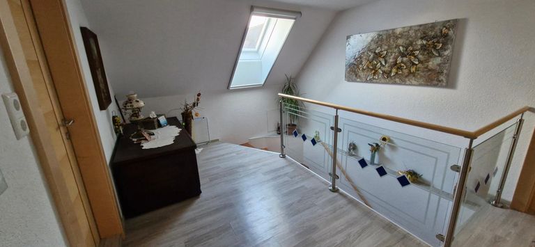 Gallerie im Obergeschoss