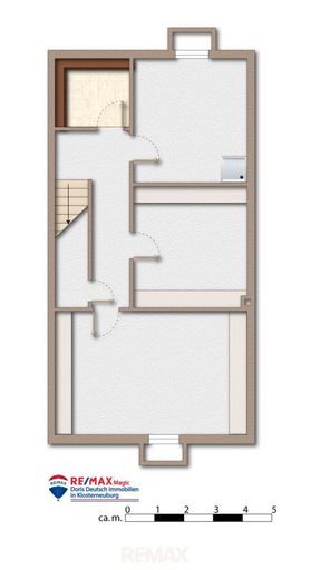 Grundriss Kellergeschoss möbliert