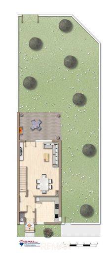 Grundriss Erdgeschoss möbliert