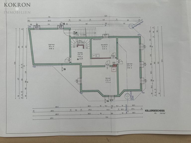 Grundriss Kellergeschoss