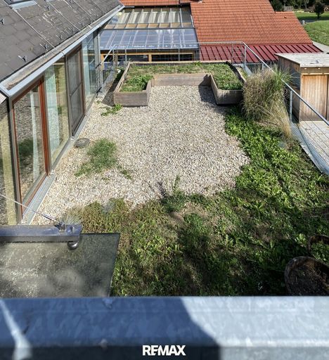 Terrasse vor Kinderzimmer