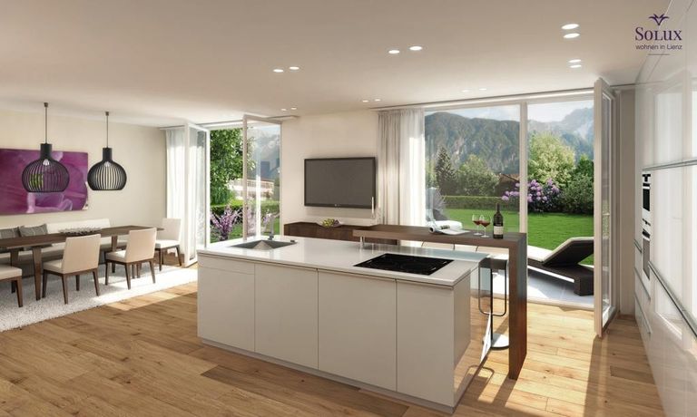 Gartenwohnung Visualisierung