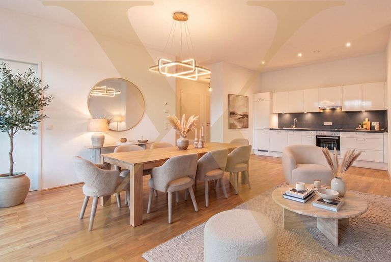 Wohn- & Essbereich | KI-Visualisierung