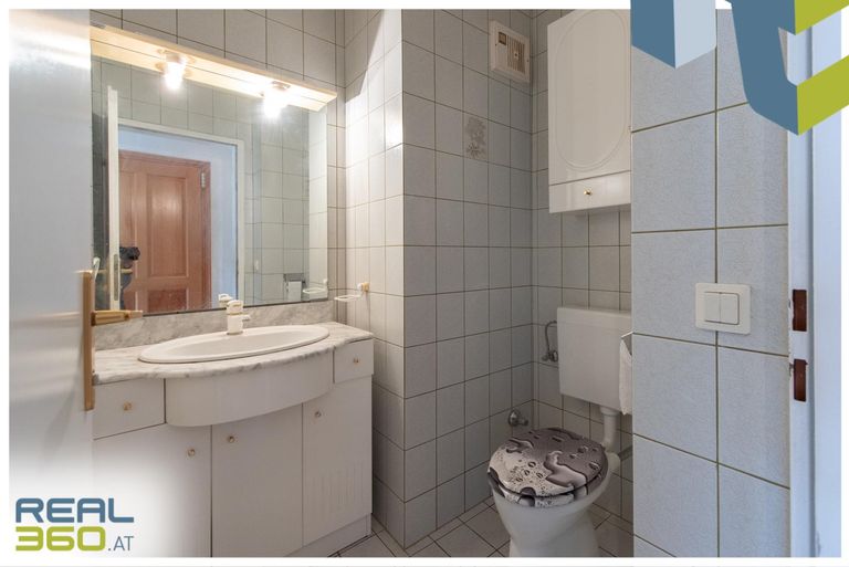 WC mit Waschmöglichkeit