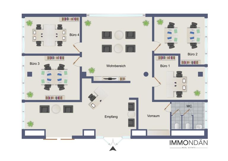 Gewerbe-/Bürofläche in 8200 Gleisdorf
