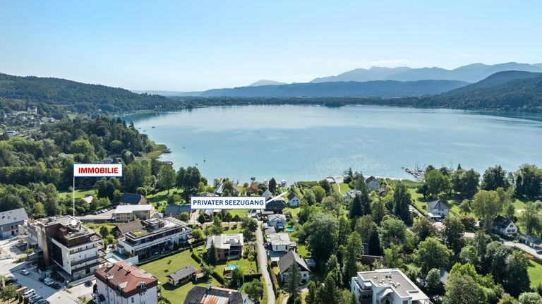 Lage Appartementhaus + Seezugang