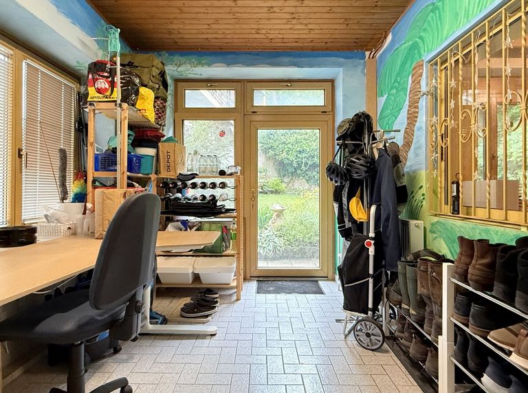 Wintergarten mit Gartenzugang