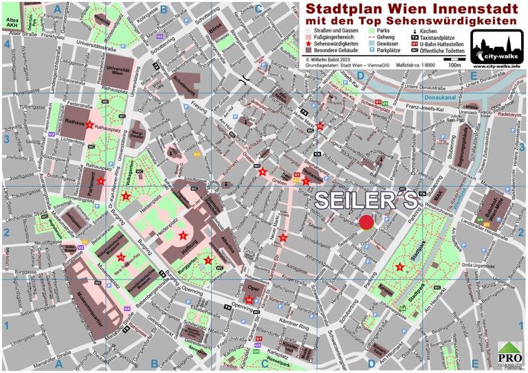 Stadtplan-Wien-Innenstadt 