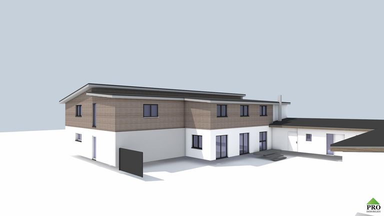 Rendering Hofansicht