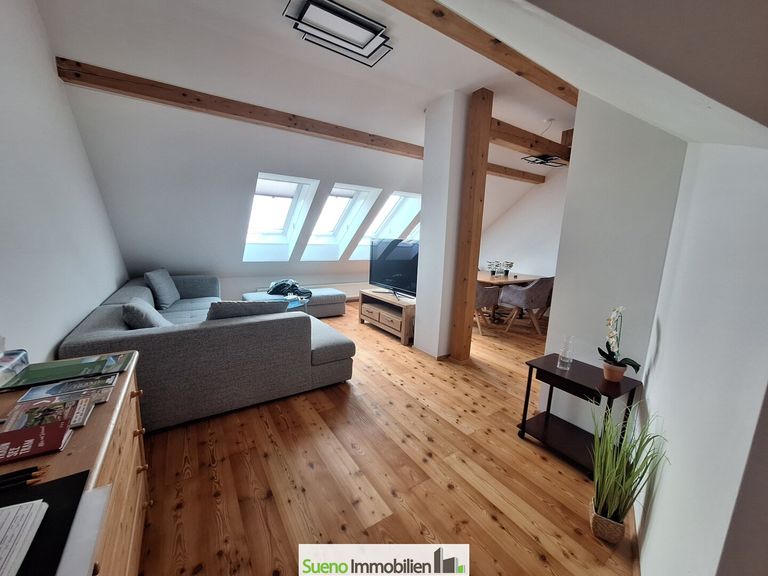 Wohn/Esszimmer Dachgeschoss