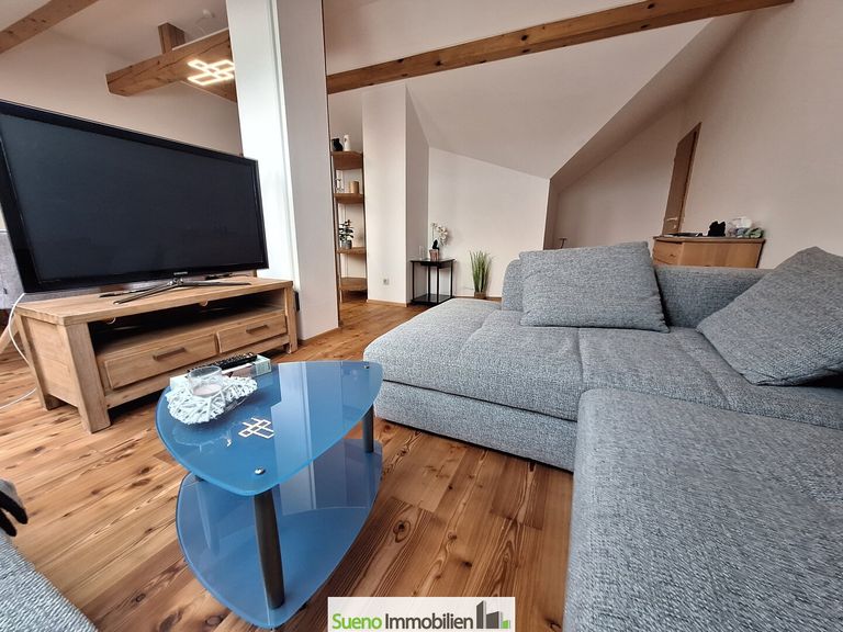 Wohn/Esszimmer Dachgeschoss