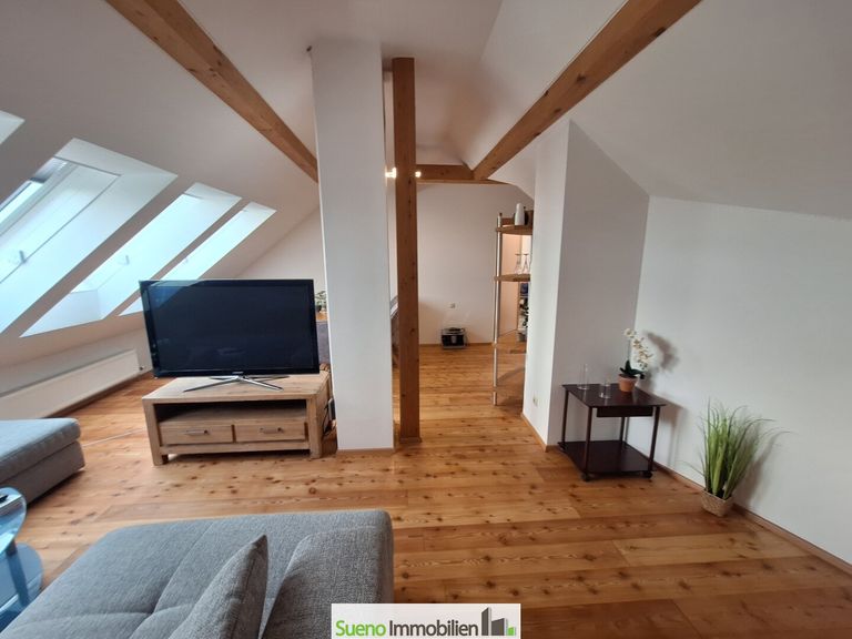 Wohn/Esszimmer Dachgeschoss