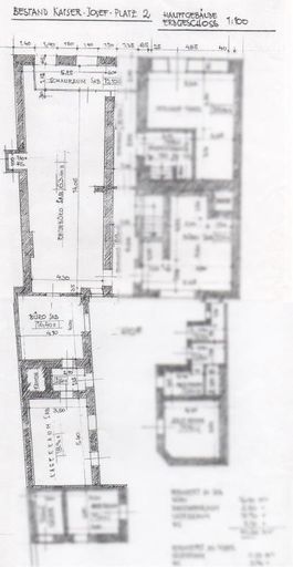 Plan der Mietfläche KJ2