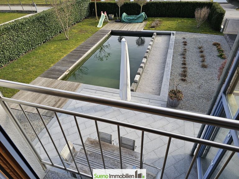 Ausblick von Loggia im OG