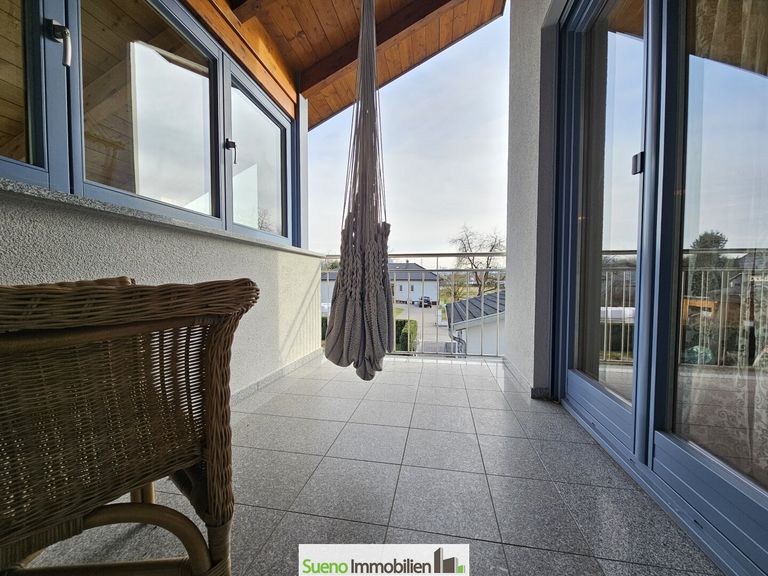 Loggia im OG zum Entspannen