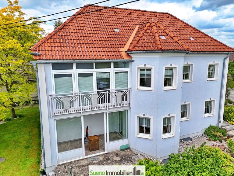 Ansicht Wintergarten EG - Loggia OG