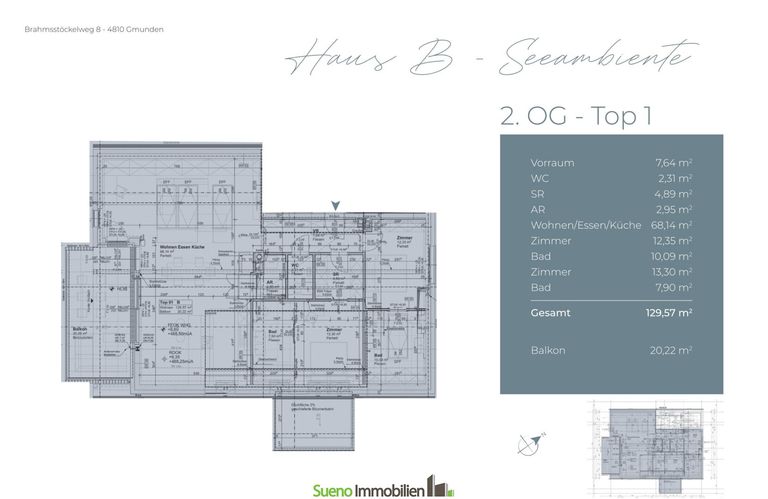 Dachgeschoss-Penthouse