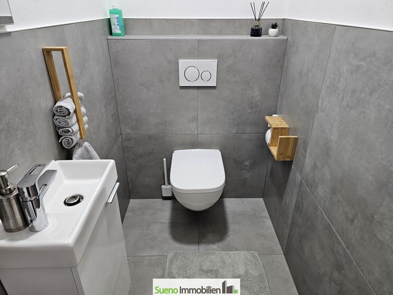 WC in separatem Raum