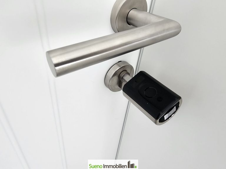 Wohnungseingang keyless mit Fingerprint