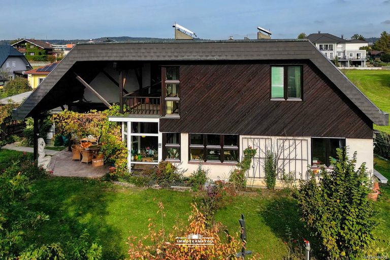 Blick auf das Haus